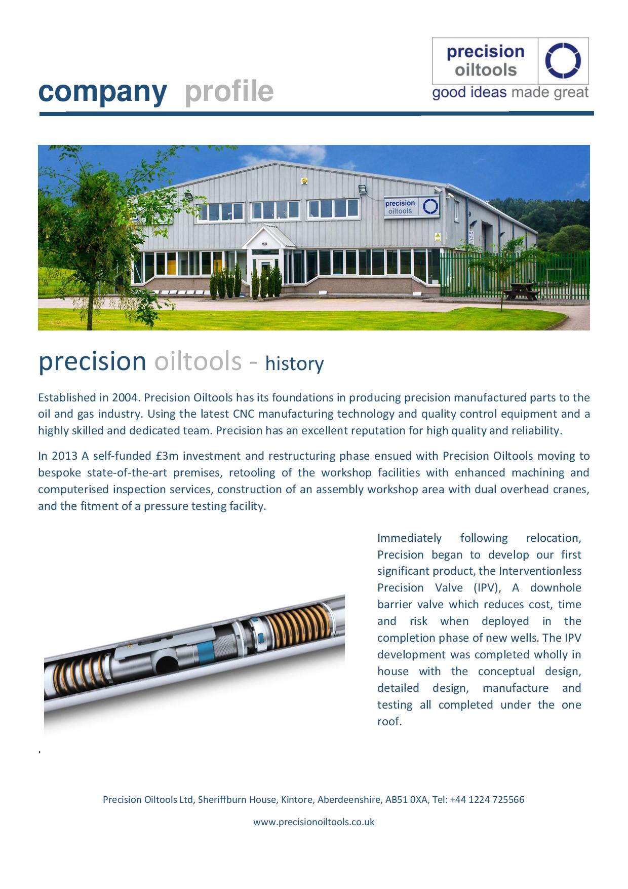 Precision Oiltools - Company Profile-page-001